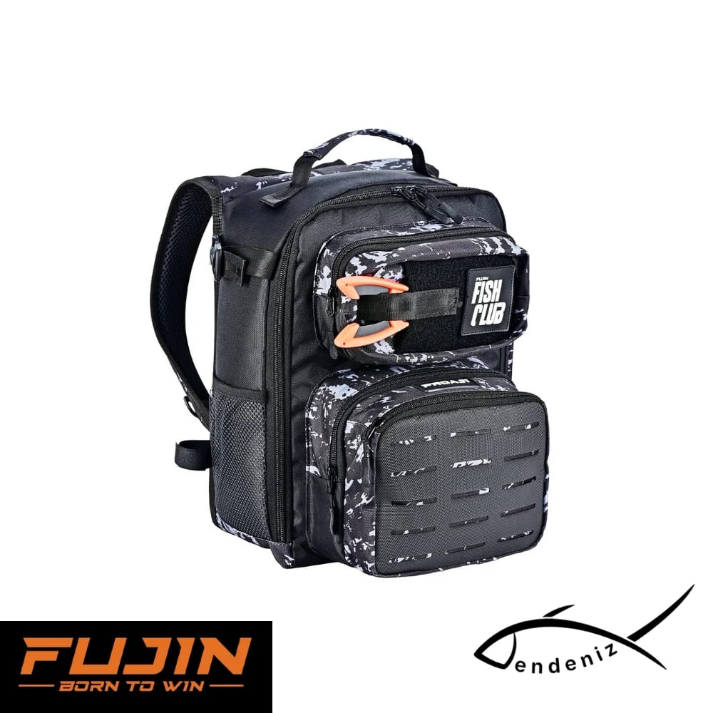 Fujin ProAji Back Pack Black Camo