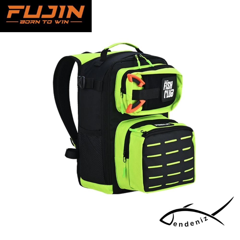 Fujin ProAji Back Pack Black Lime