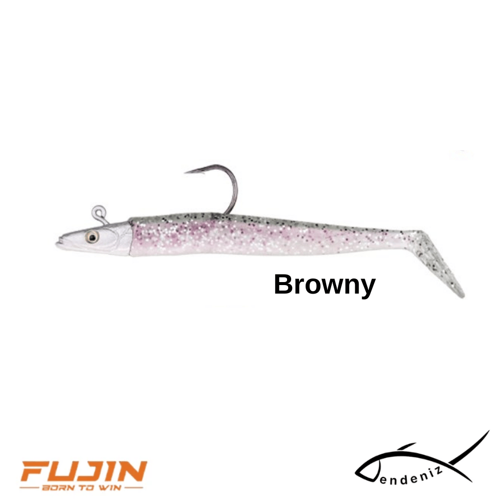 Silikon YemlerFujin Zand Eel 11 Cm 7 gr ve 14 gr Double Body ve Jig Head Silikon YemFUJINFujin Zand Eel 11 Cm 7 gr ve 14 gr Double Body ve Jig Head Silikon Yem