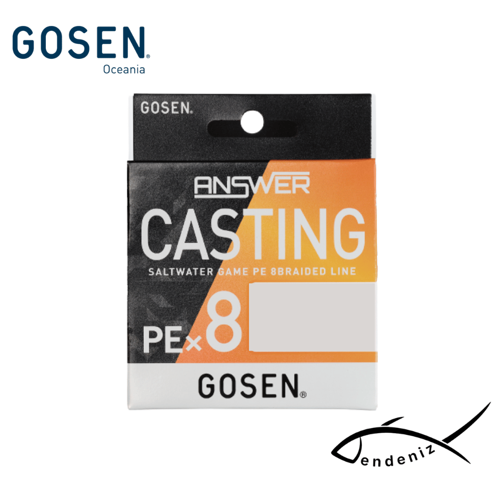 Gosen Answer Casting 8X 150m Silver İp Misina