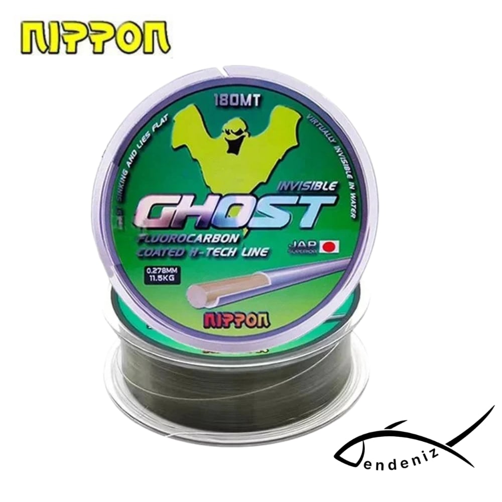 Nippon Ghost 180m  Fluorocarbon Misina