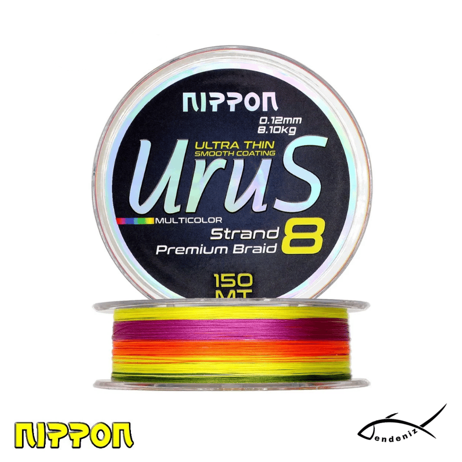 Urus 8x Braid 150 mt Multi Color İp Misina