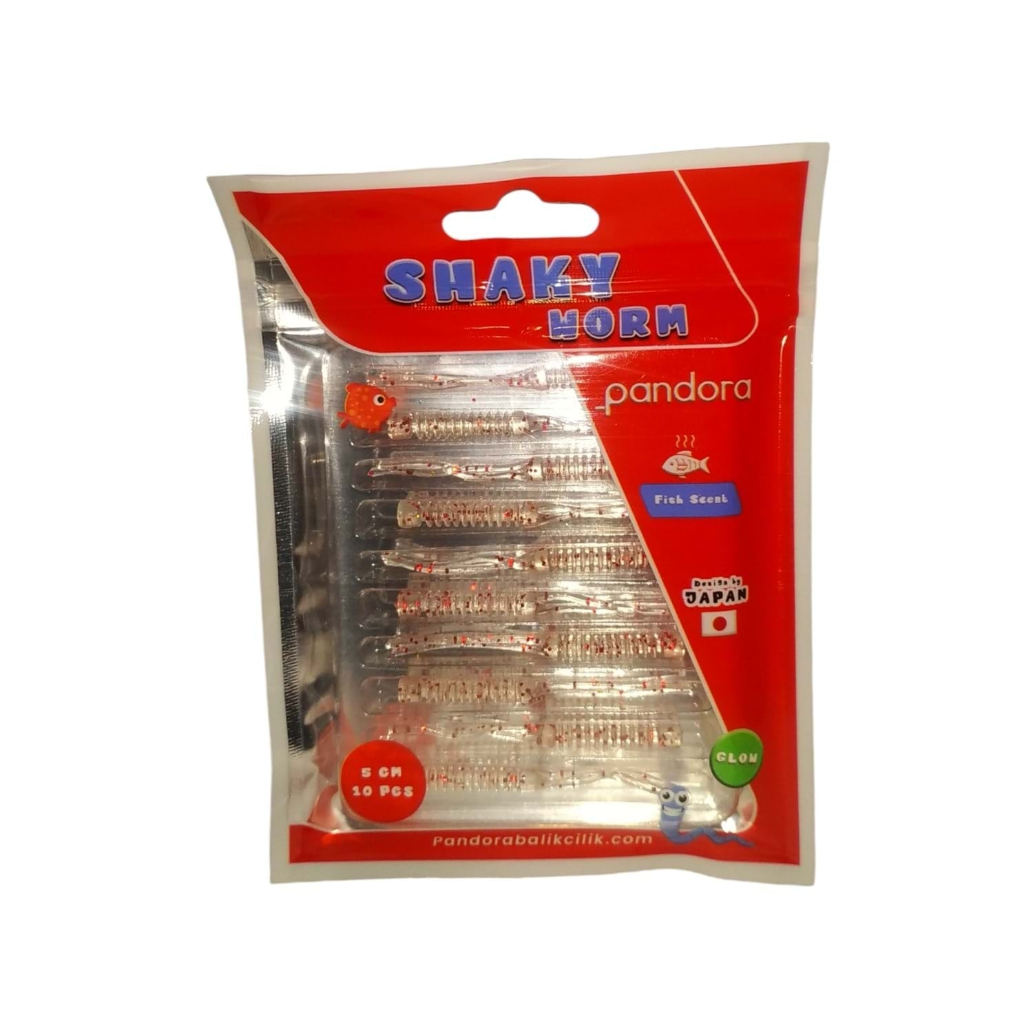 Pandora Shaky Worm 5 Cm Lrf Silikon Yem
