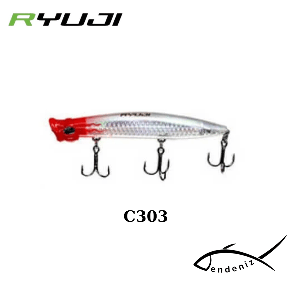 Ryuji Pop Eye Top Water 9cm 7.5gr Maket Yem