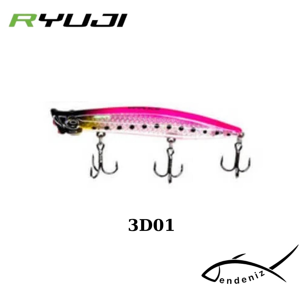 Ryuji Pop Eye Top Water 9cm 7.5gr Maket Yem
