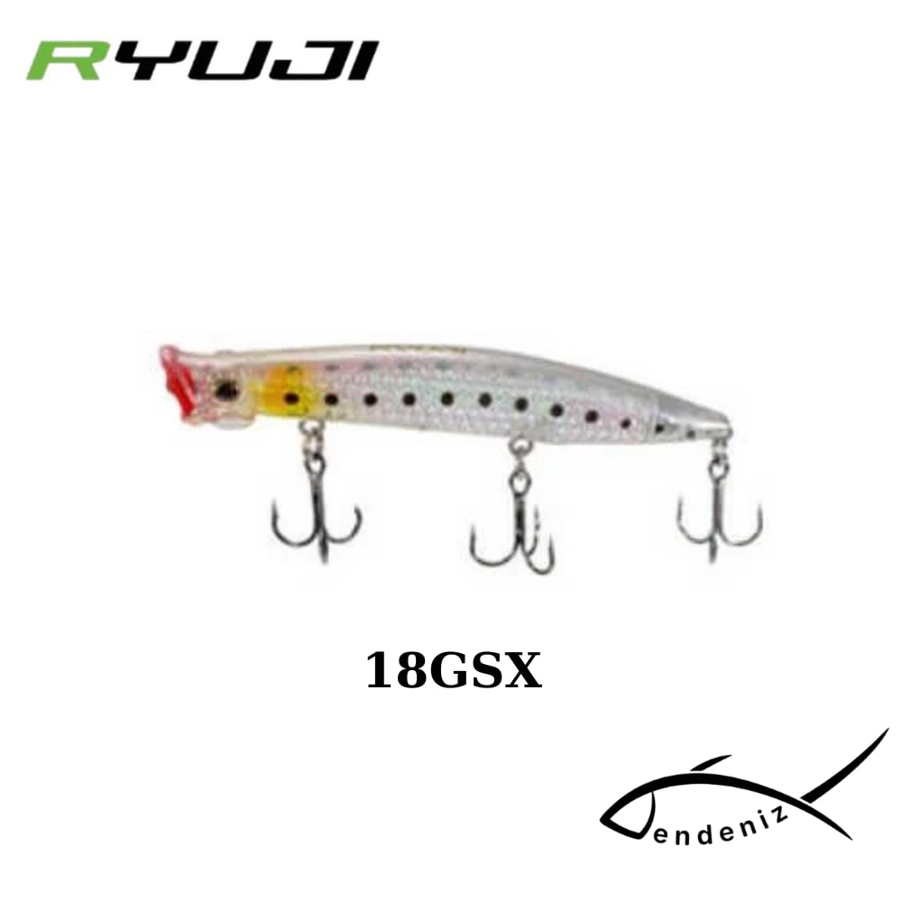 Ryuji Pop Eye Top Water 9cm 7.5gr Maket Yem