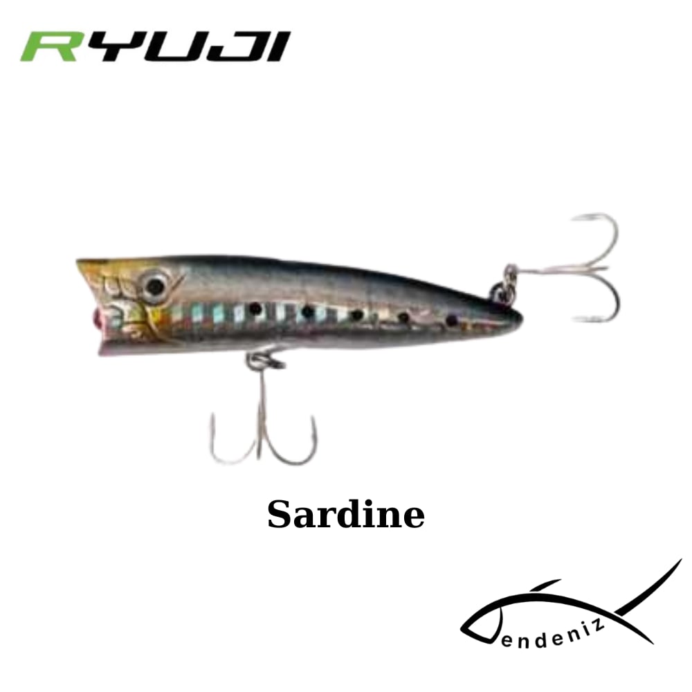 Ryuji Sea Popper 7cm 8.5 gr Su Üstü Maket Yem