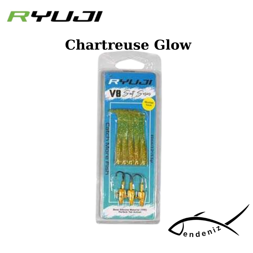 Ryuji V8 Salt Series 8 Cm 5.5 gr Silikon Yem