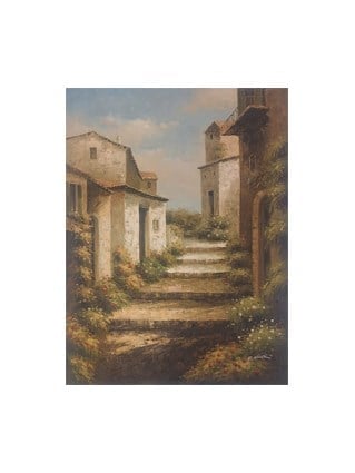 90x120 dik Akdeniz manzara 1 