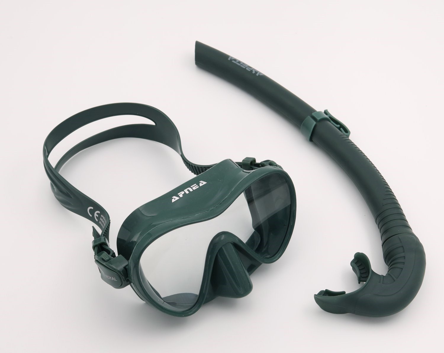 Apnea Royal Green Maske Şnorkel Set 