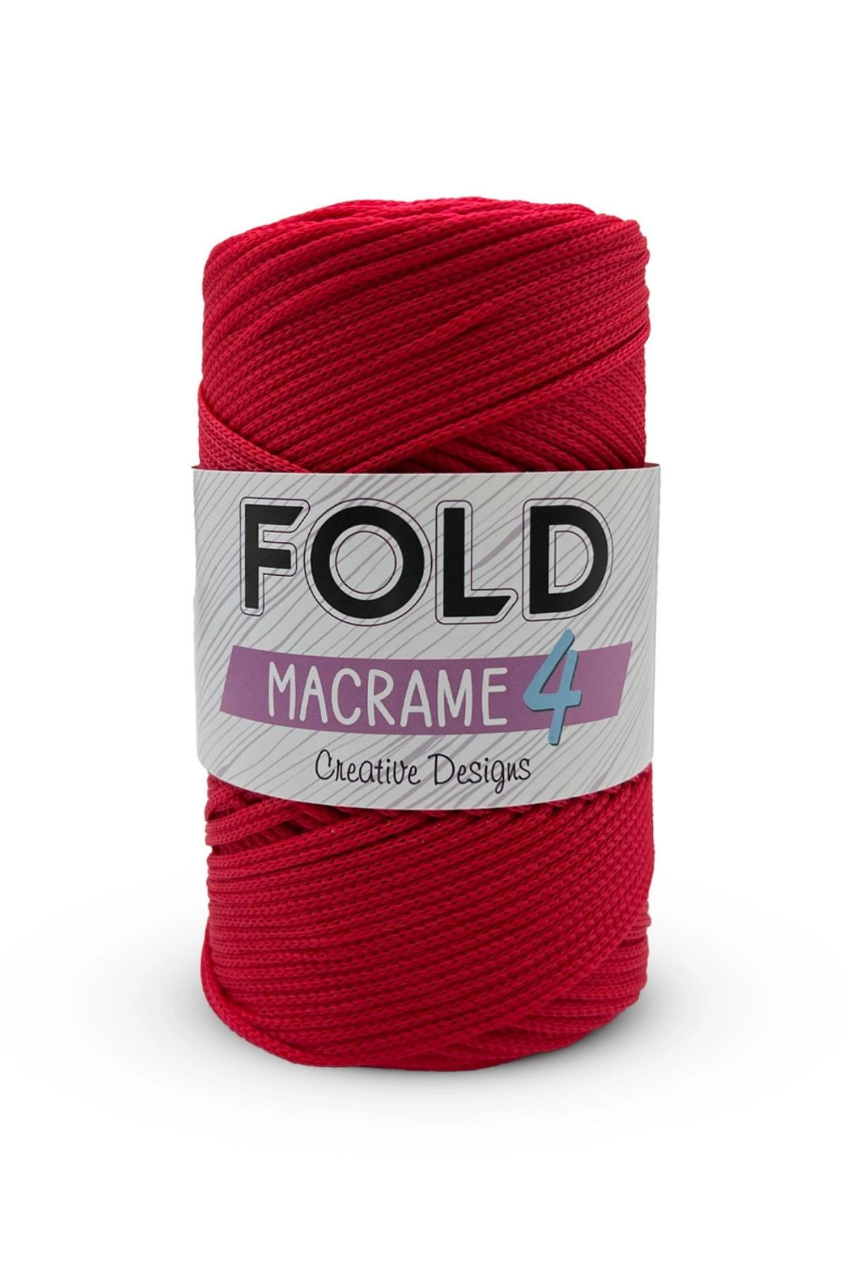 No.4 İp - 2 Adet / 200 gr Polyester Makrome Ipi Polyester Makrome Ip Supla Ip Ve Çanta Ipi