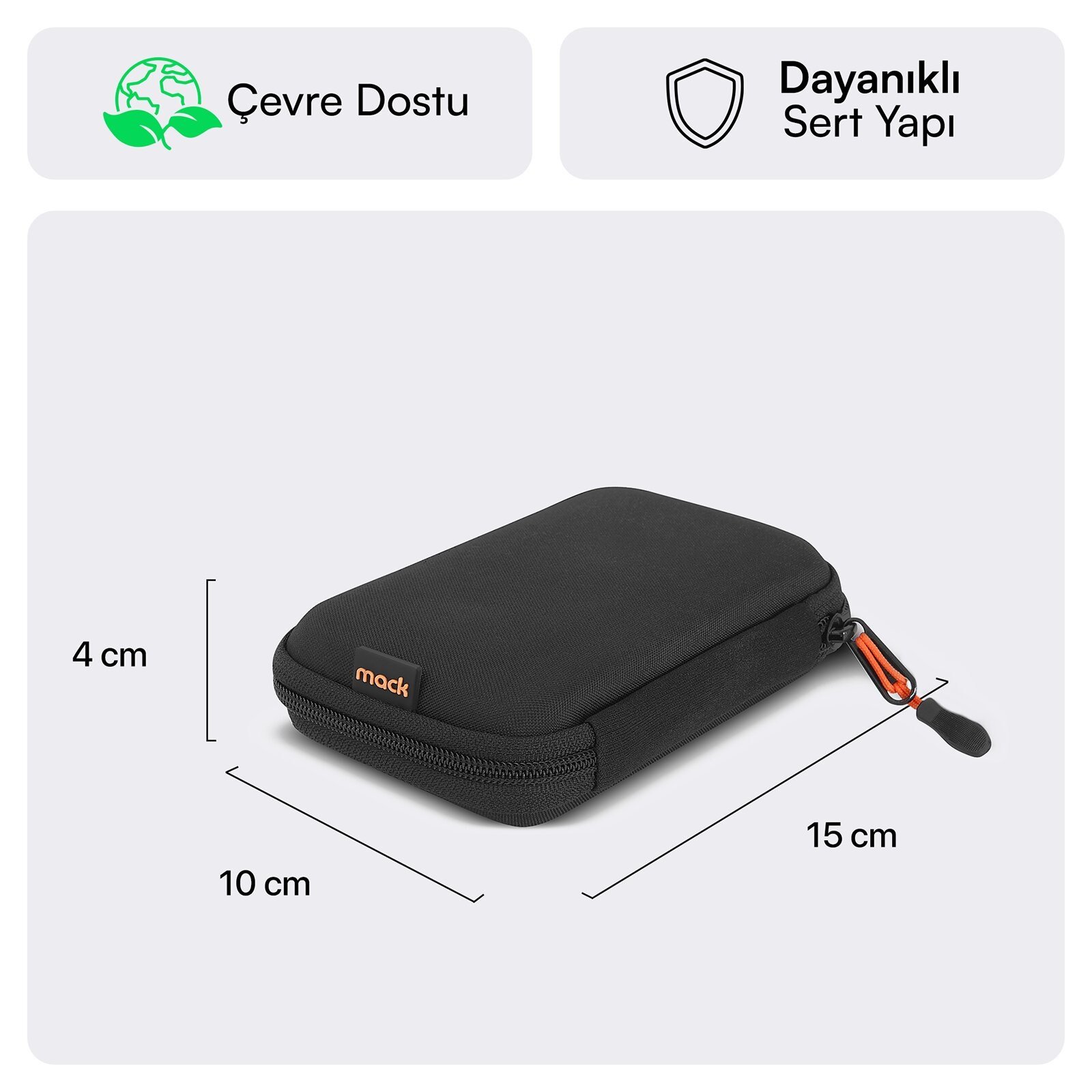 MACK MCC-4009 2.5 Hard Disk Kılıfı Siyah