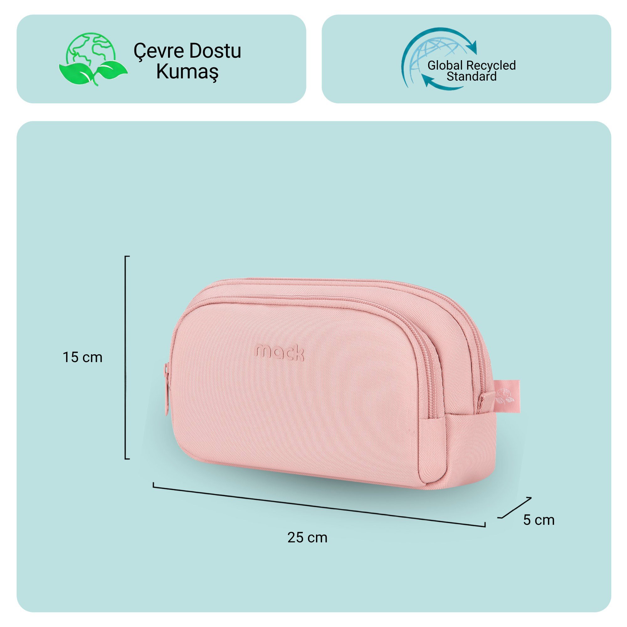 MACK MCC-4103 Dock Organizer Çanta Pembe