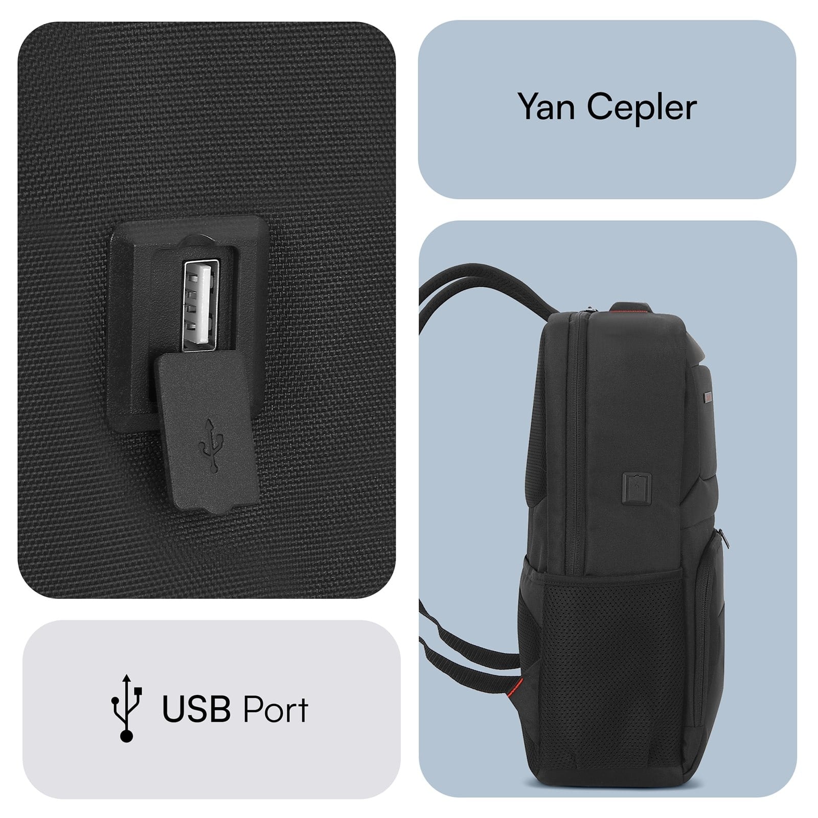 MACK MCC-804 14.1 Business X Notebook Sırt Çantası Siyah