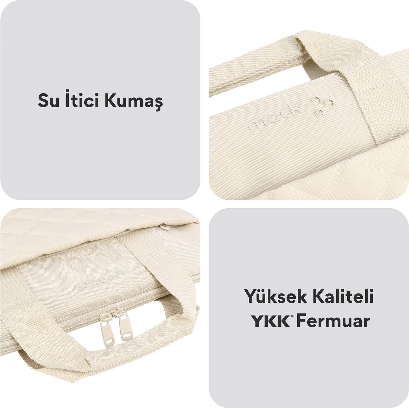 MACK MCC-904 14.1 iksy Notebook Çantası Latte