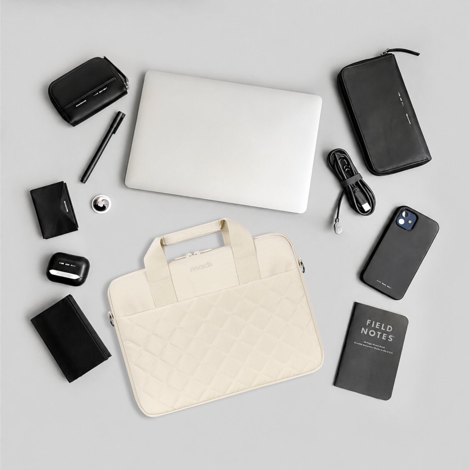 MACK MCC-904 14.1 iksy Notebook Çantası Latte