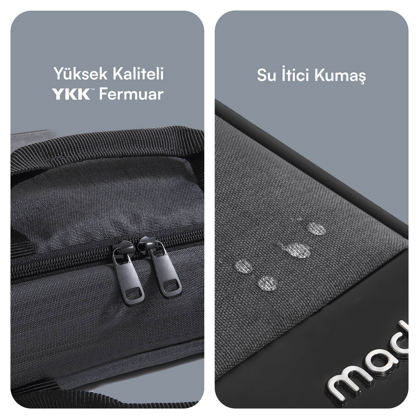 MACK MCE-1101 15.6 UNICITY Eco Notebook Çantası Siyah