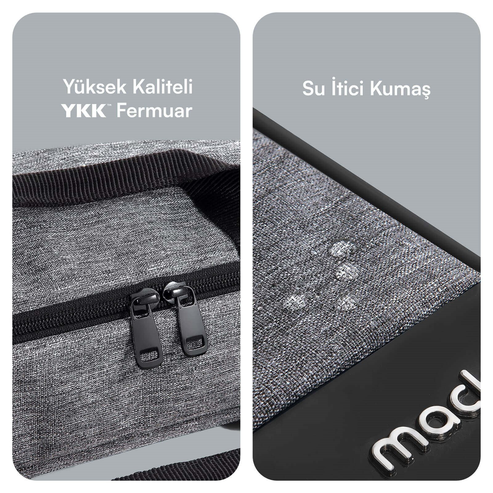 MACK MCE-1102 15.6 UNICITY Eco Notebook Çantası Gri