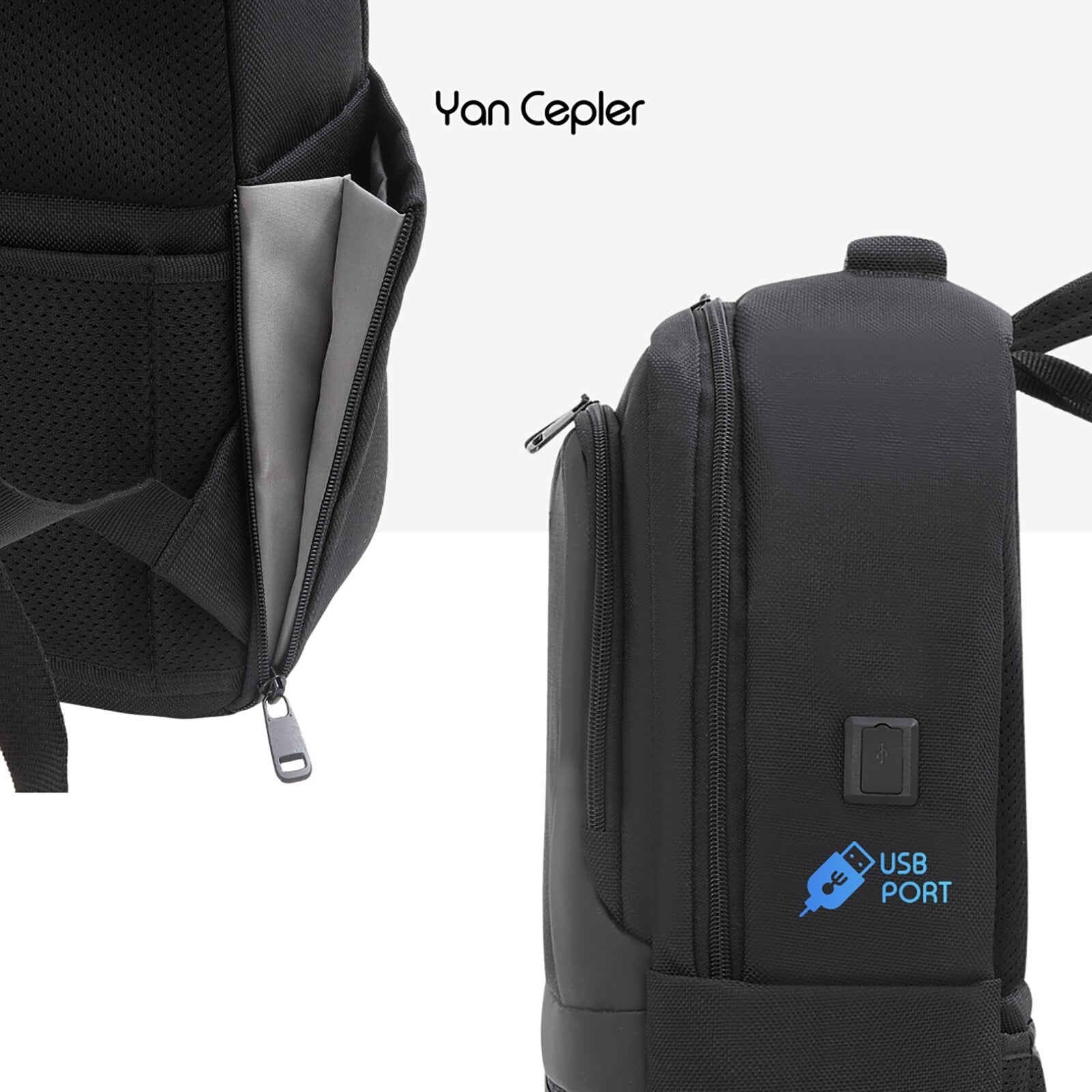 MACK MCE-1202 15.6 OFFICE Pro-1 Eco Notebook Sırt Çantası Siyah