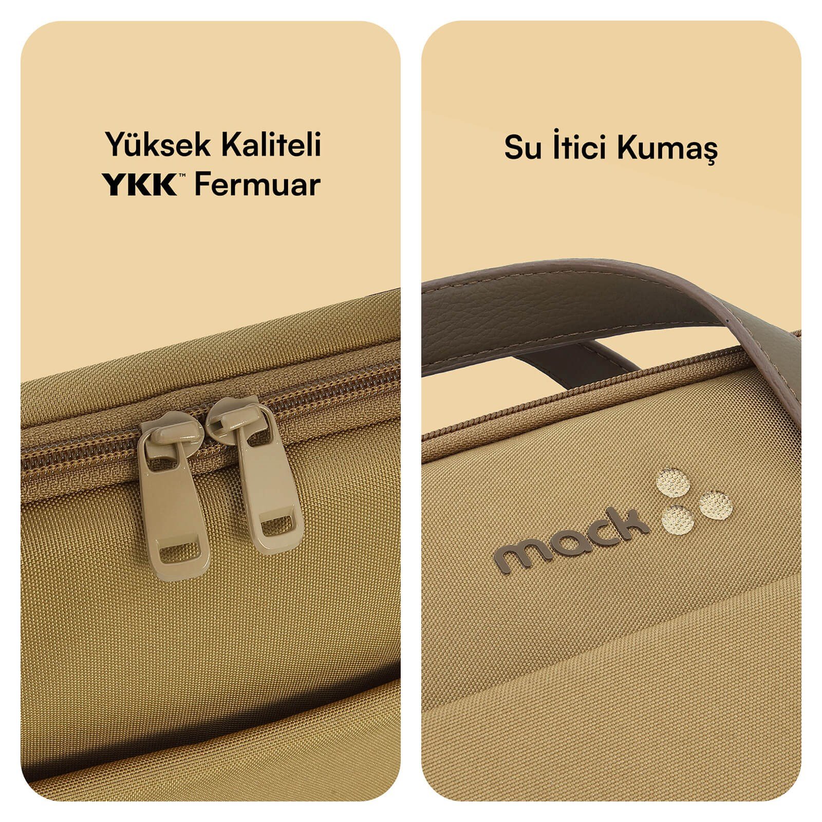 MACK MCE-1513 15.6 NOVA Eco Notebook Çantası Camel