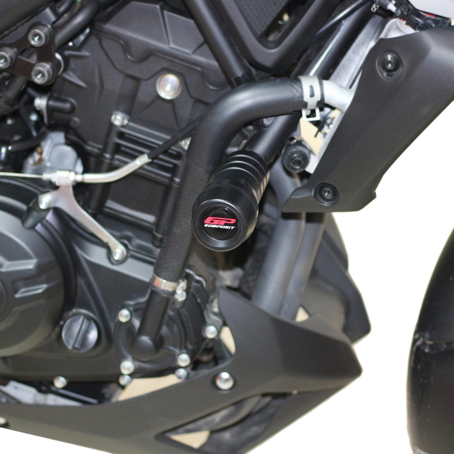 GP KOMPOZİT YAMAHA MT-25 2015-2025 UYUMLU MOTOR KORUMA TAKOZU SİYAH