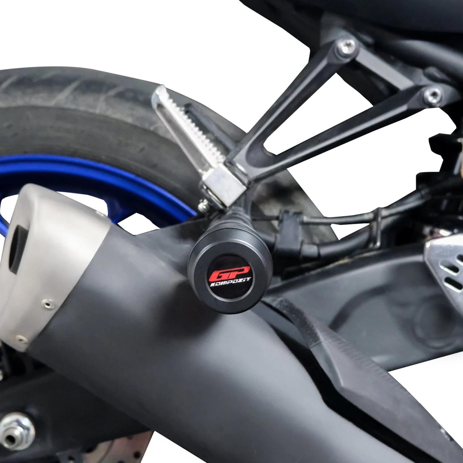 GP KOMPOZİT YAMAHA MT-25  2015-2025 UYUMLU EGZOZ KORUMA TAKOZU SİYAH