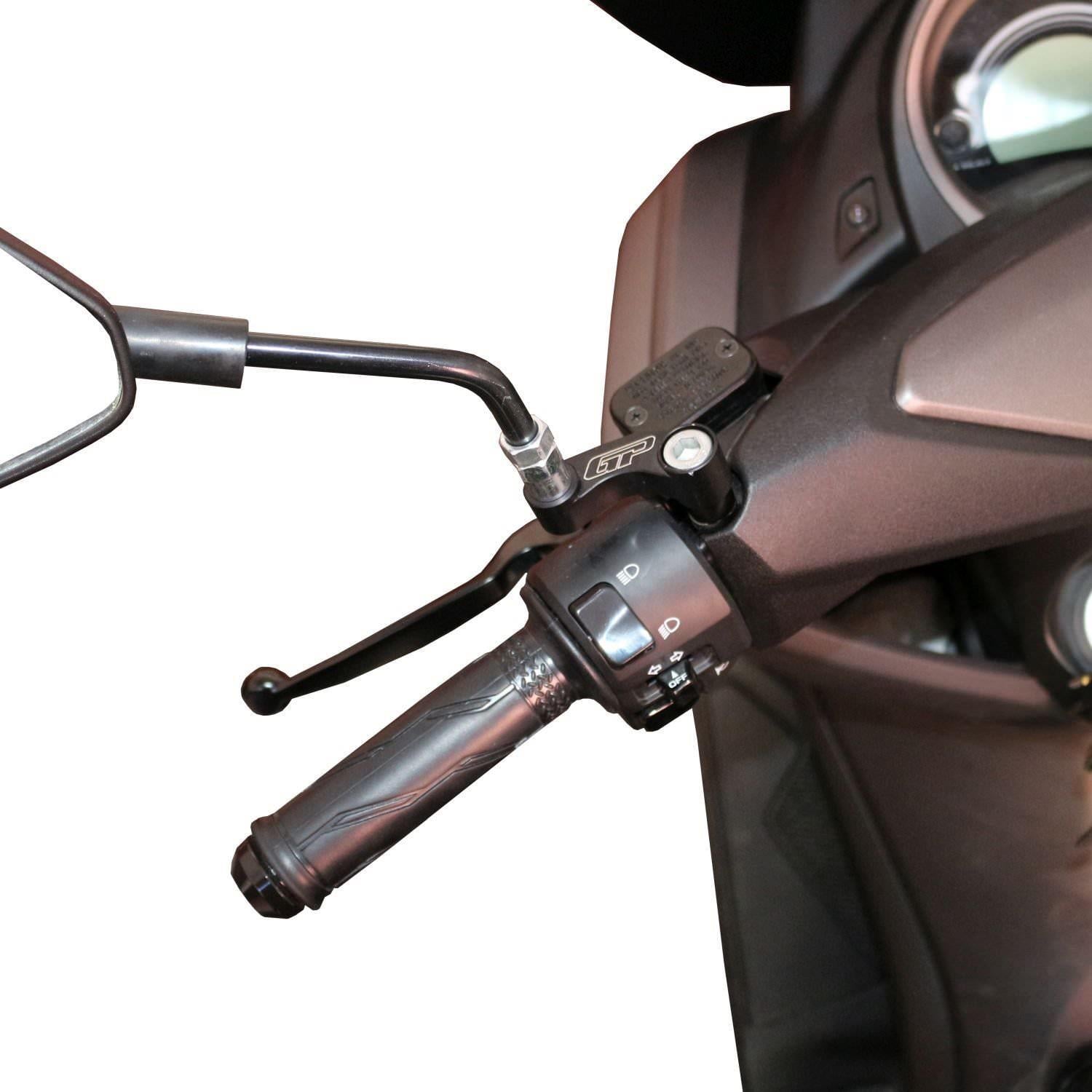 GP KOMPOZİT YAMAHA NMAX 125/155 2015-2025 UYUMLU AYNA GENİŞLETME SİYAH