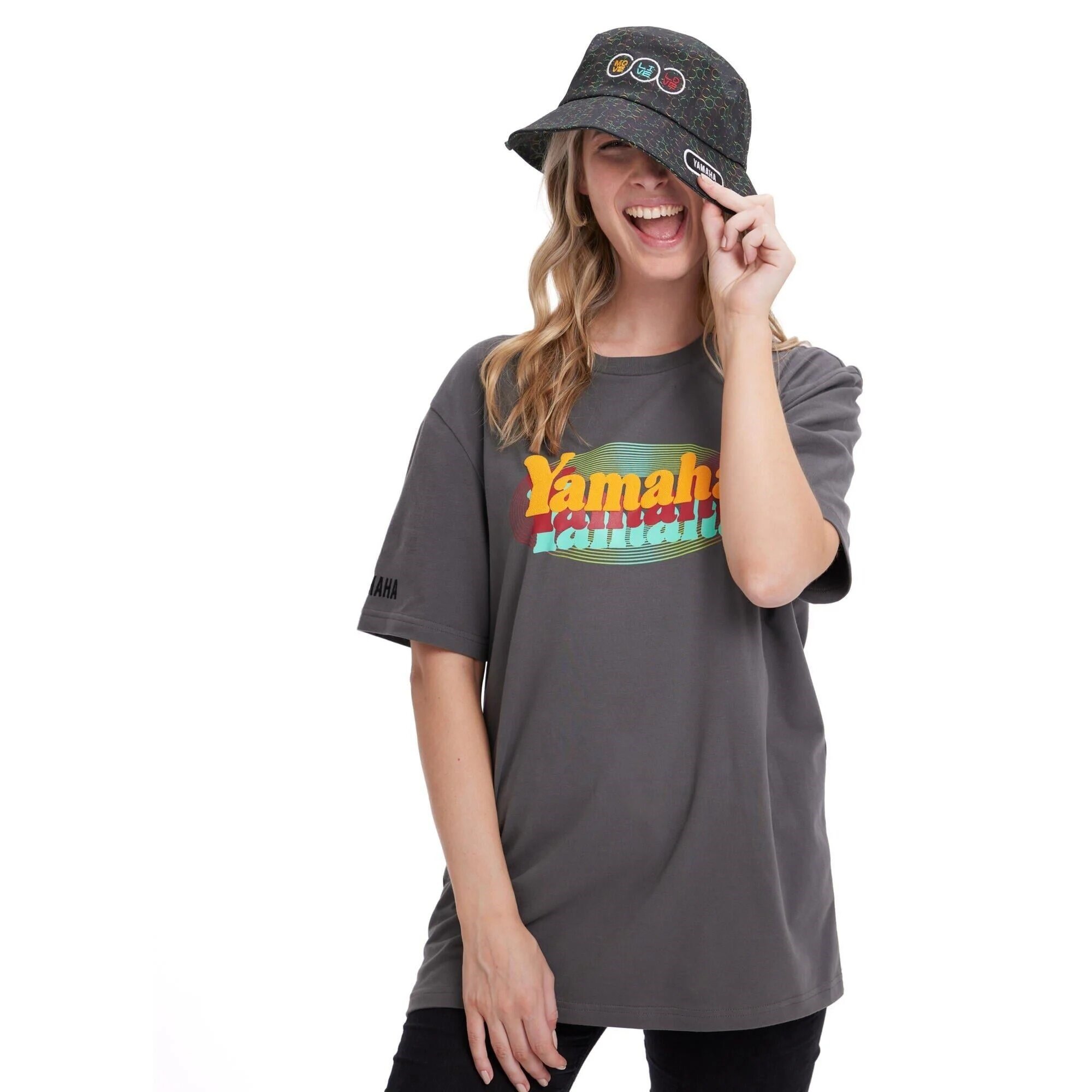 MOVE LIVE LOVE Unisex Kova Şapka Yetişkinler