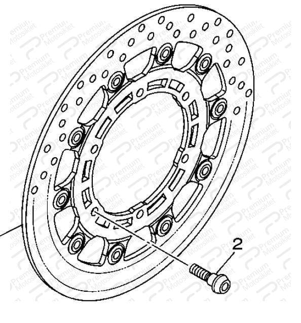 MT-01 ÖN FREN DİSKİ