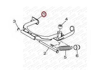 NMAX 125 (2021-2025)/ NMAX 155 (2021-2022) ORTA SEHPA