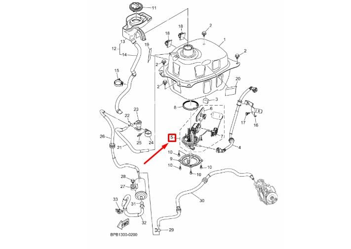 NMAX 125 (2022-2025) / NMAX 155 (2021-2022) YAKIT POMPASI