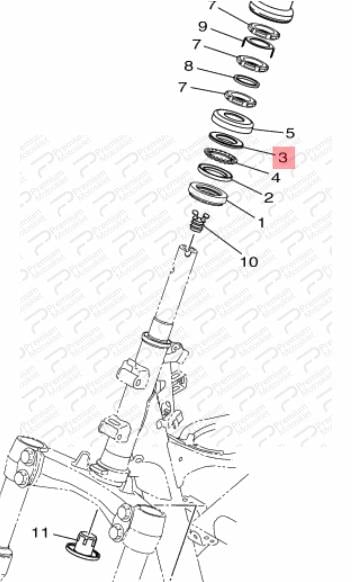 NMAX 125/155 GİDON ÜST YATAK (2021-2022)