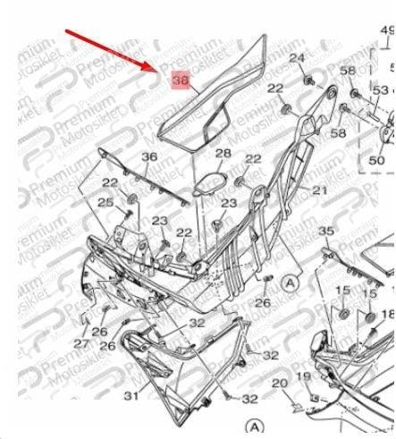 NMAX 125/155 SAĞ BASAMAK PASPAS (2021-2022)