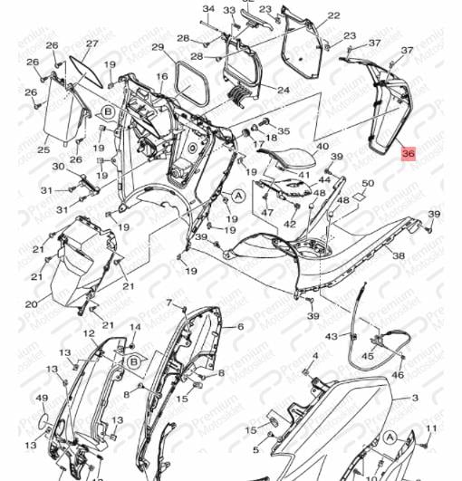 NMAX 125/155 TORPİDO İÇ PANEL (2021-2022)