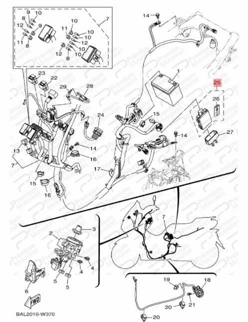 NMAX 125/155 UZAKTAN KONTROL UNİTESİ (2021-2022)