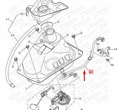 NMAX 125/155 YAKIT HORTUMU 2015-2020