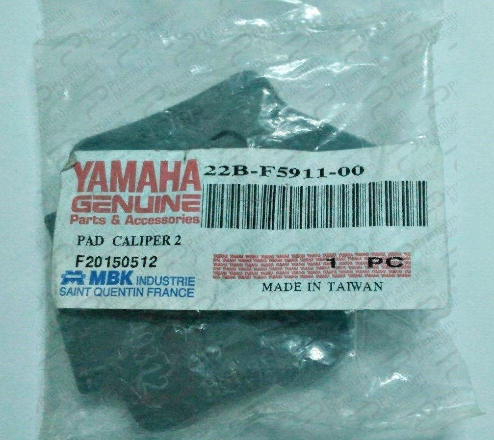WR125X/R ARKA FREN BALATASI TÜM MODEL YILLARI (1 TK)