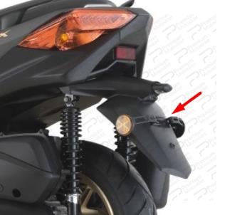 XMAX 125/250/300/400 PLAKA TAŞIYICI