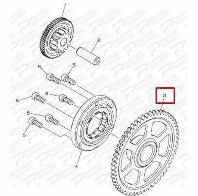 XMAX 250/300 MARŞ DİŞLİSİ 2018-2022
