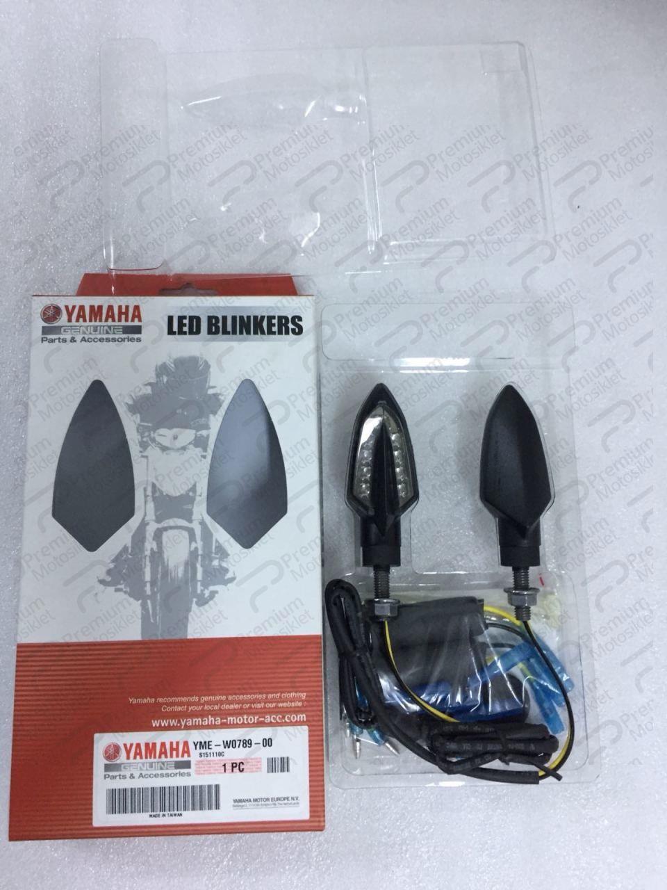 YAMAHA LED SİNYAL SETİ SİYAH ÇİFT