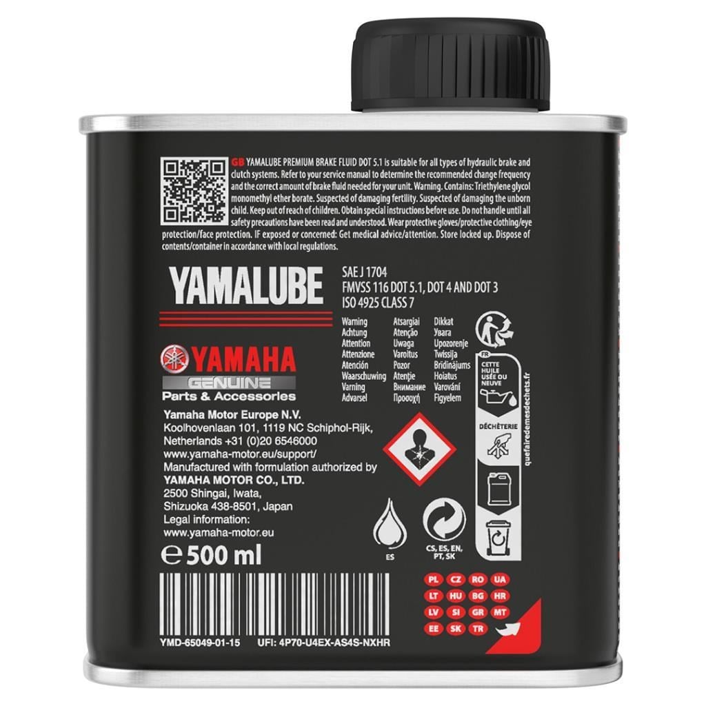 YAMALUBE FREN HİDROLİĞİ DOT 5.1 ( DOT 4 UYUMLU) 500ML