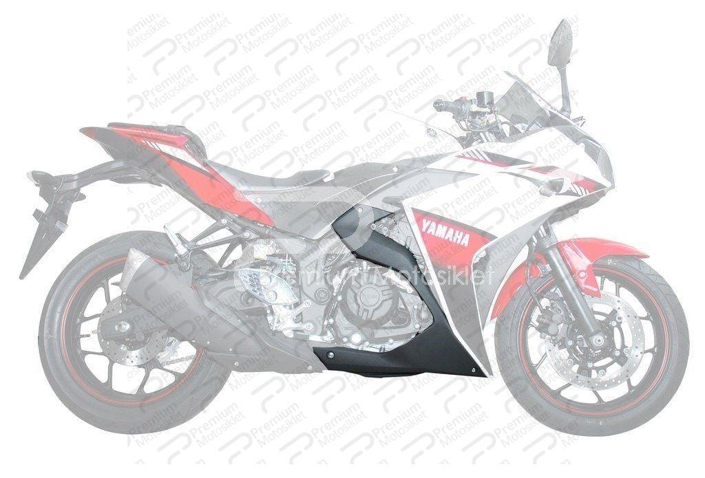 YZF-R25 SAĞ ALT KAPAK KIRMIZI BEYAZ UYUMLU