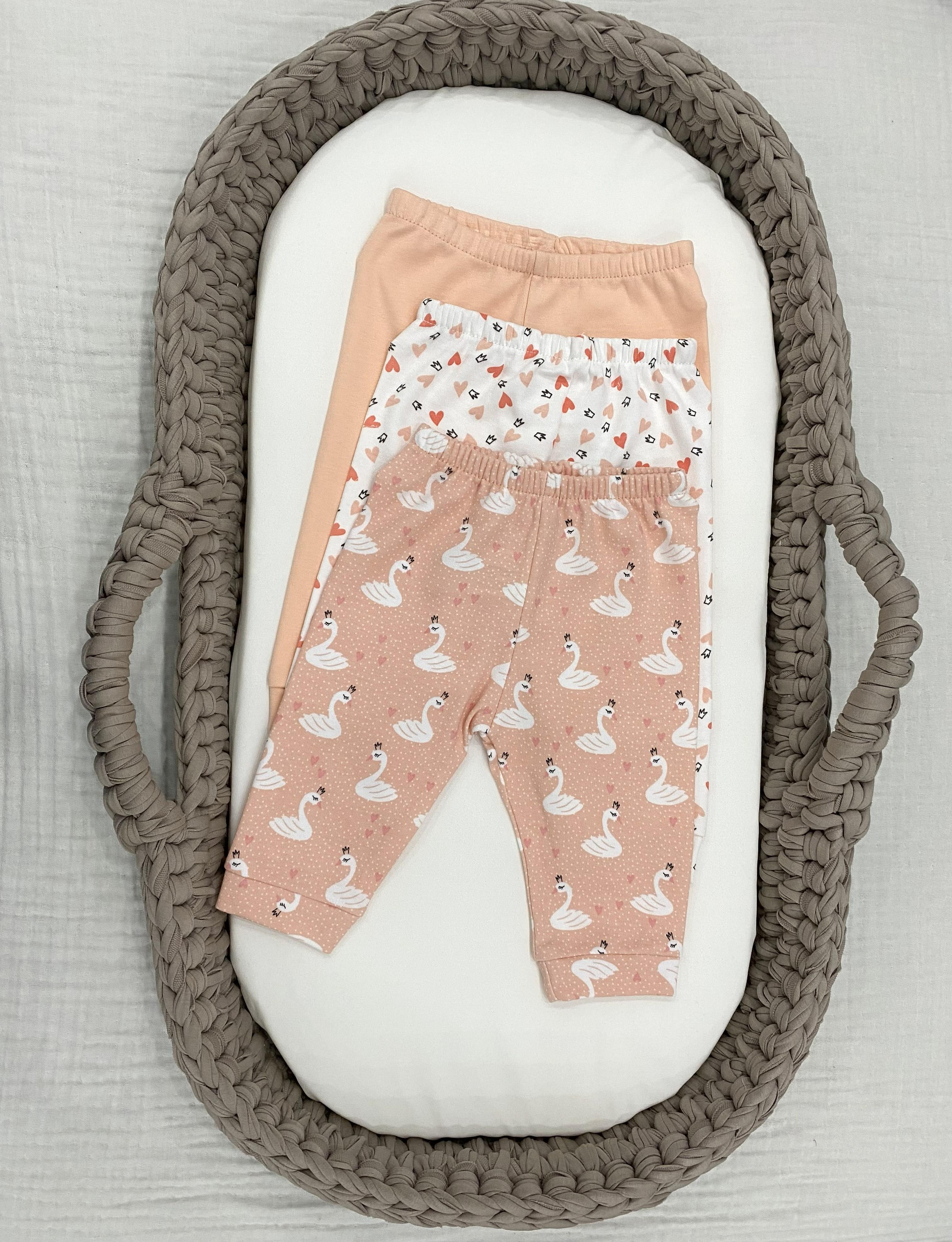 KUGU BASKILI PANTOLON 3 LÜ SET