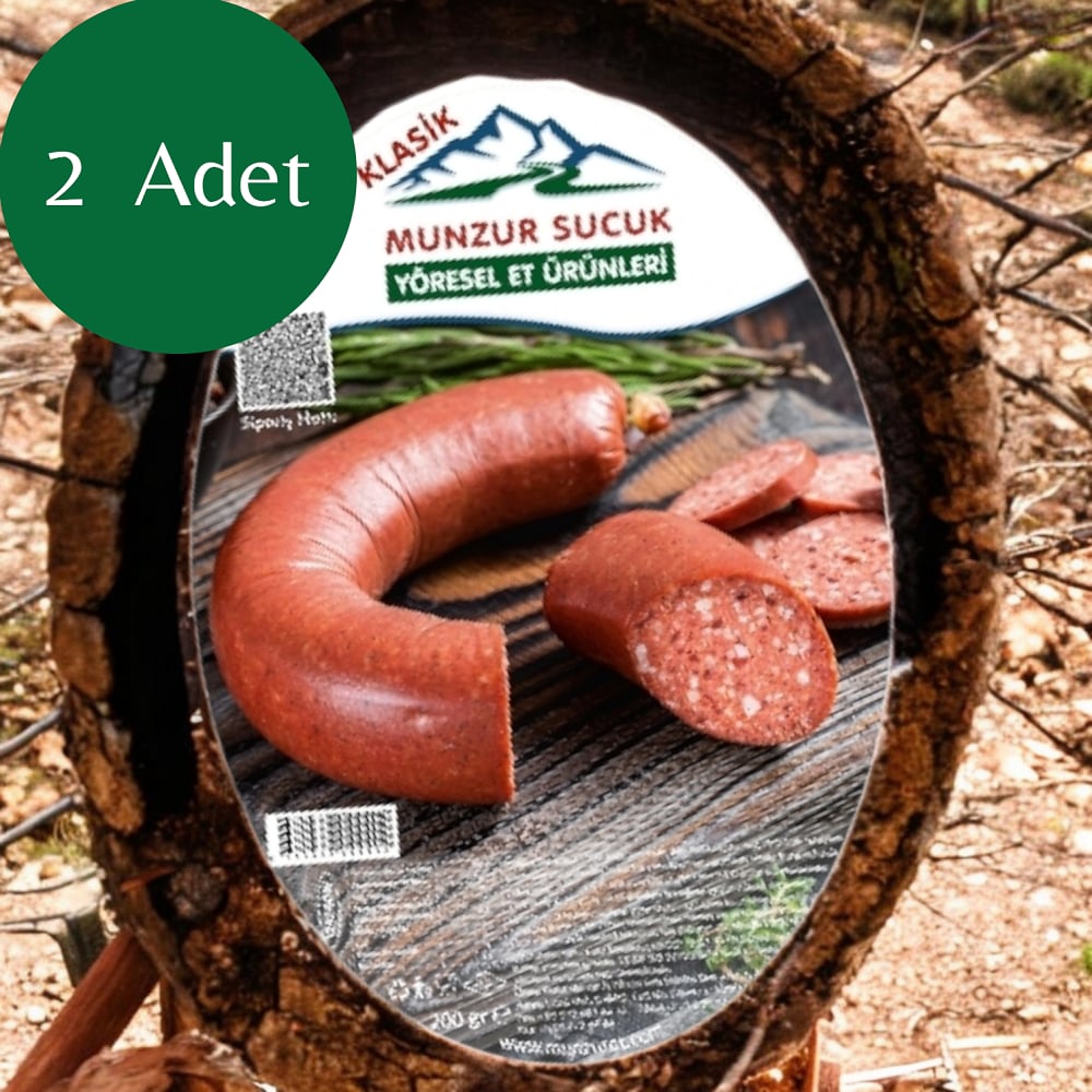 Munzur Klasik Dana Kangal Sucuk  400 gr