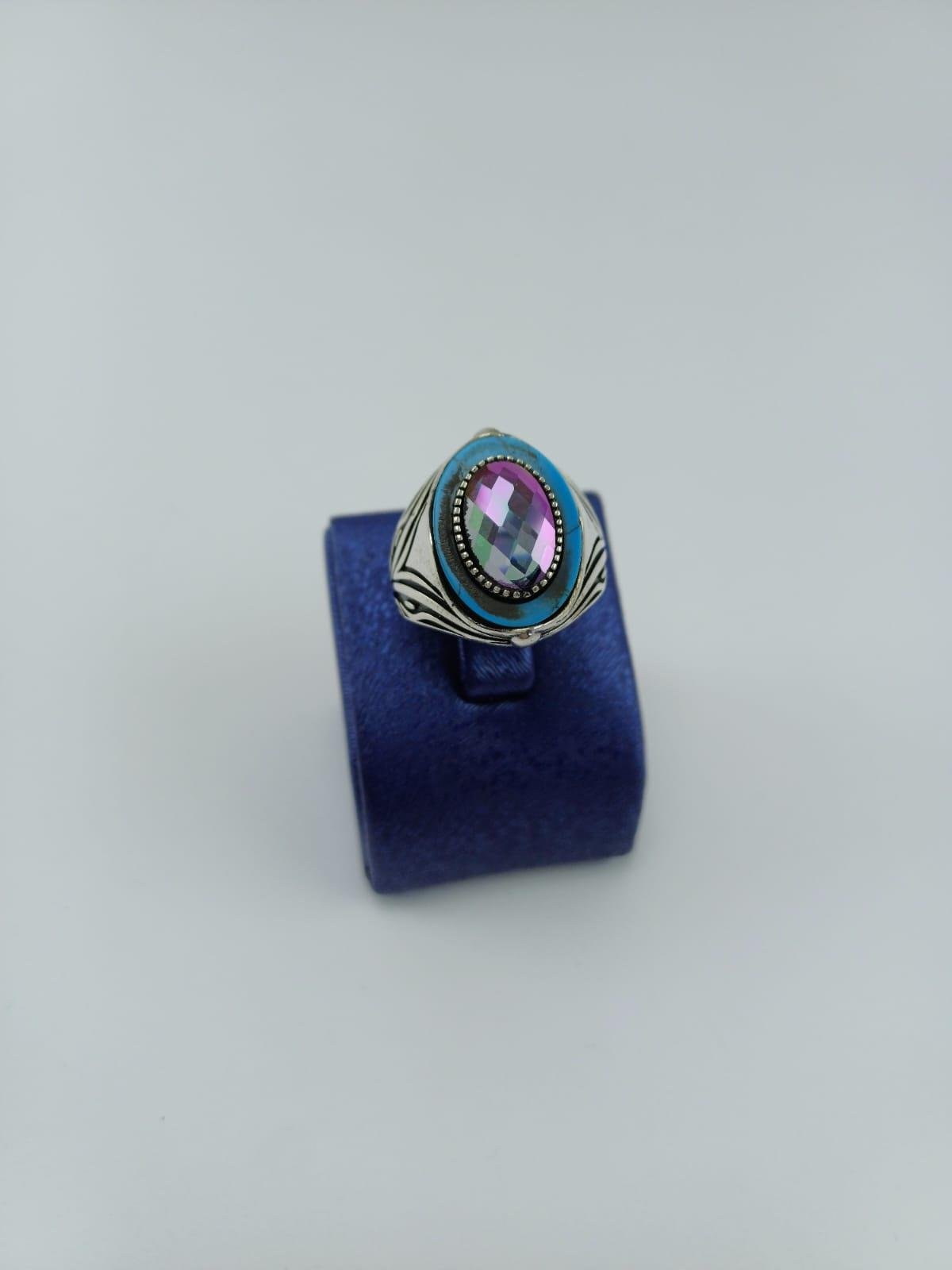 MİSTİK TOPAZ TAŞLI YÜZÜK