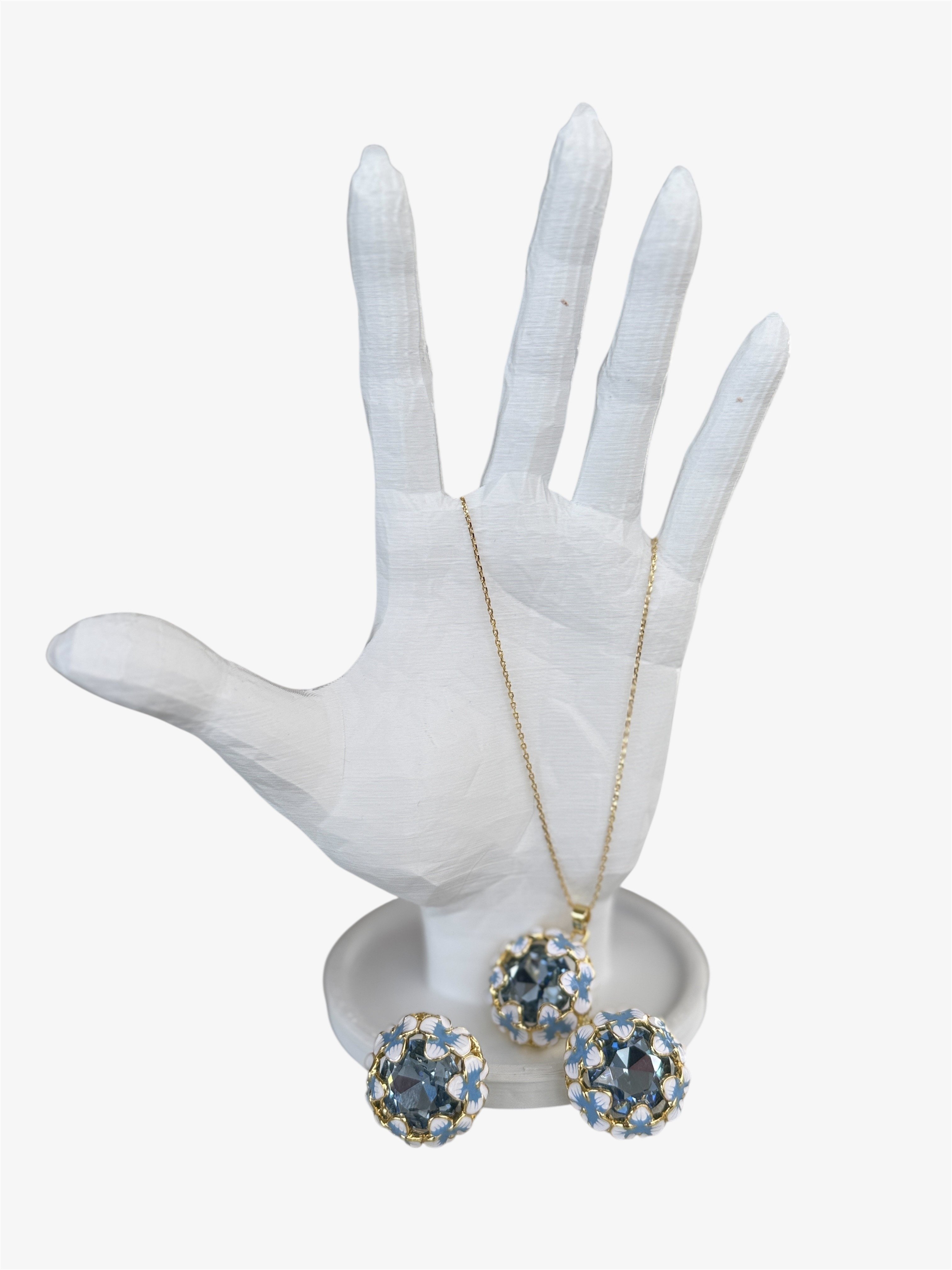 Enamel Blue Set