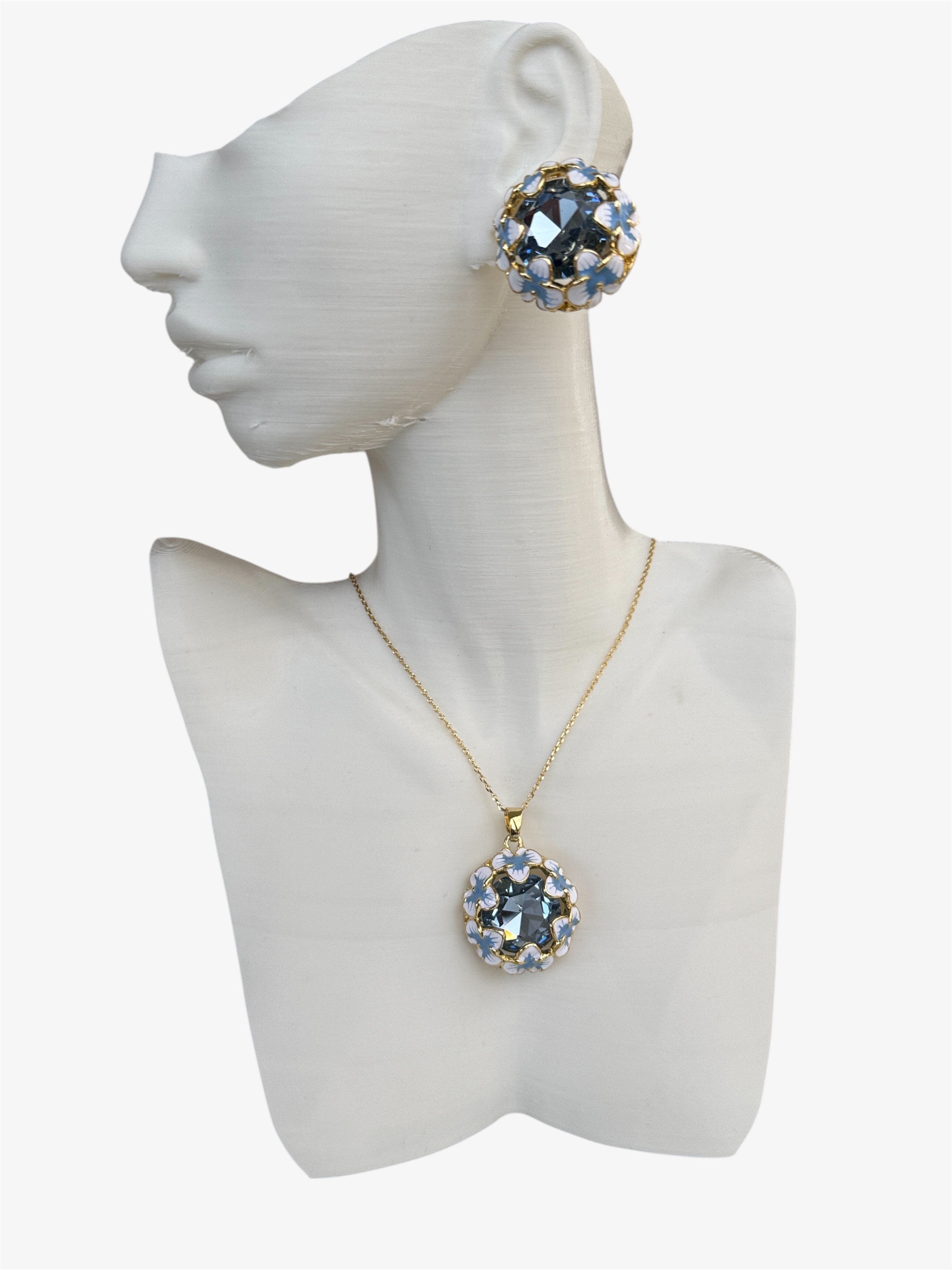 Enamel Blue Set
