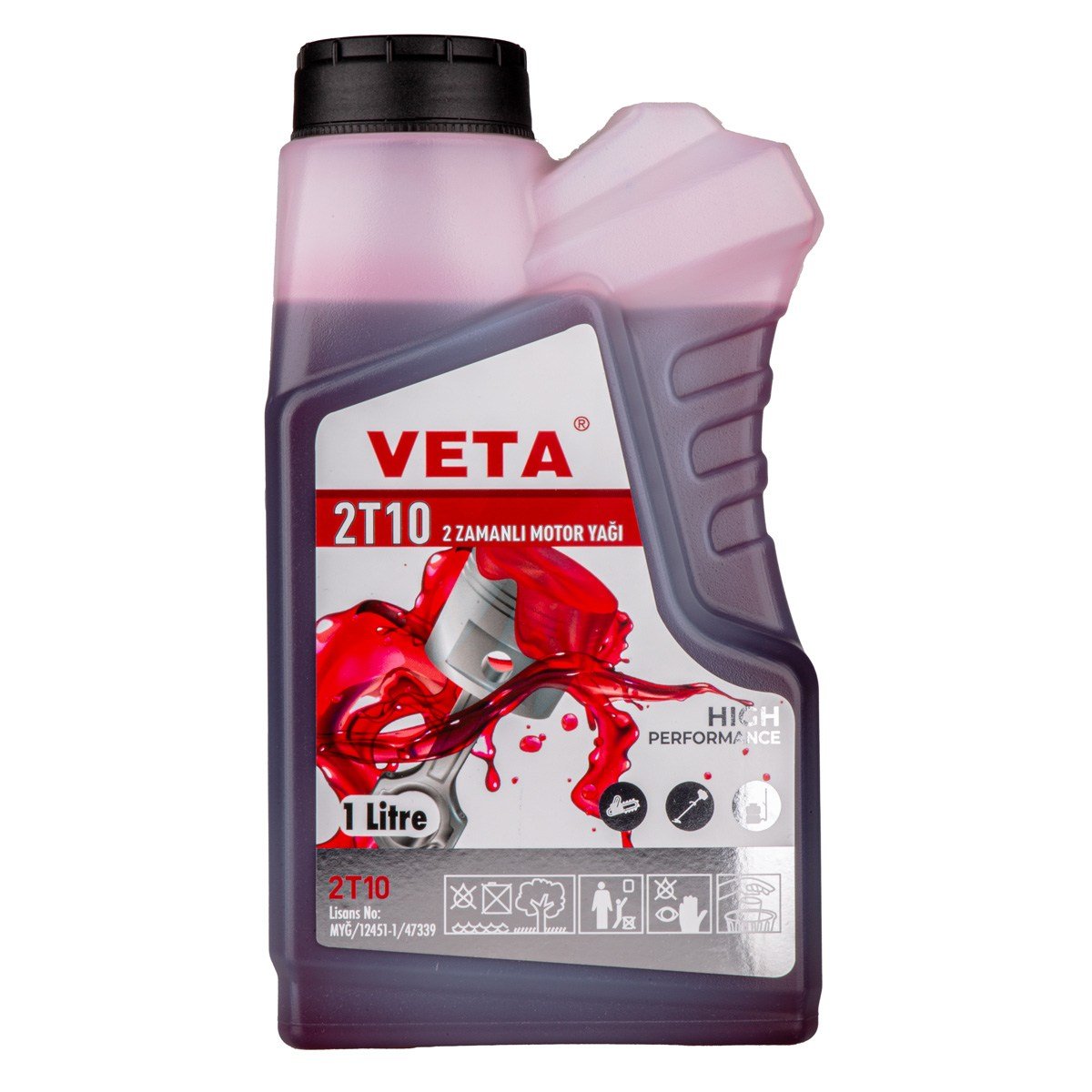 İki Zamanlı Motor Yağı Veta 2T  1LT