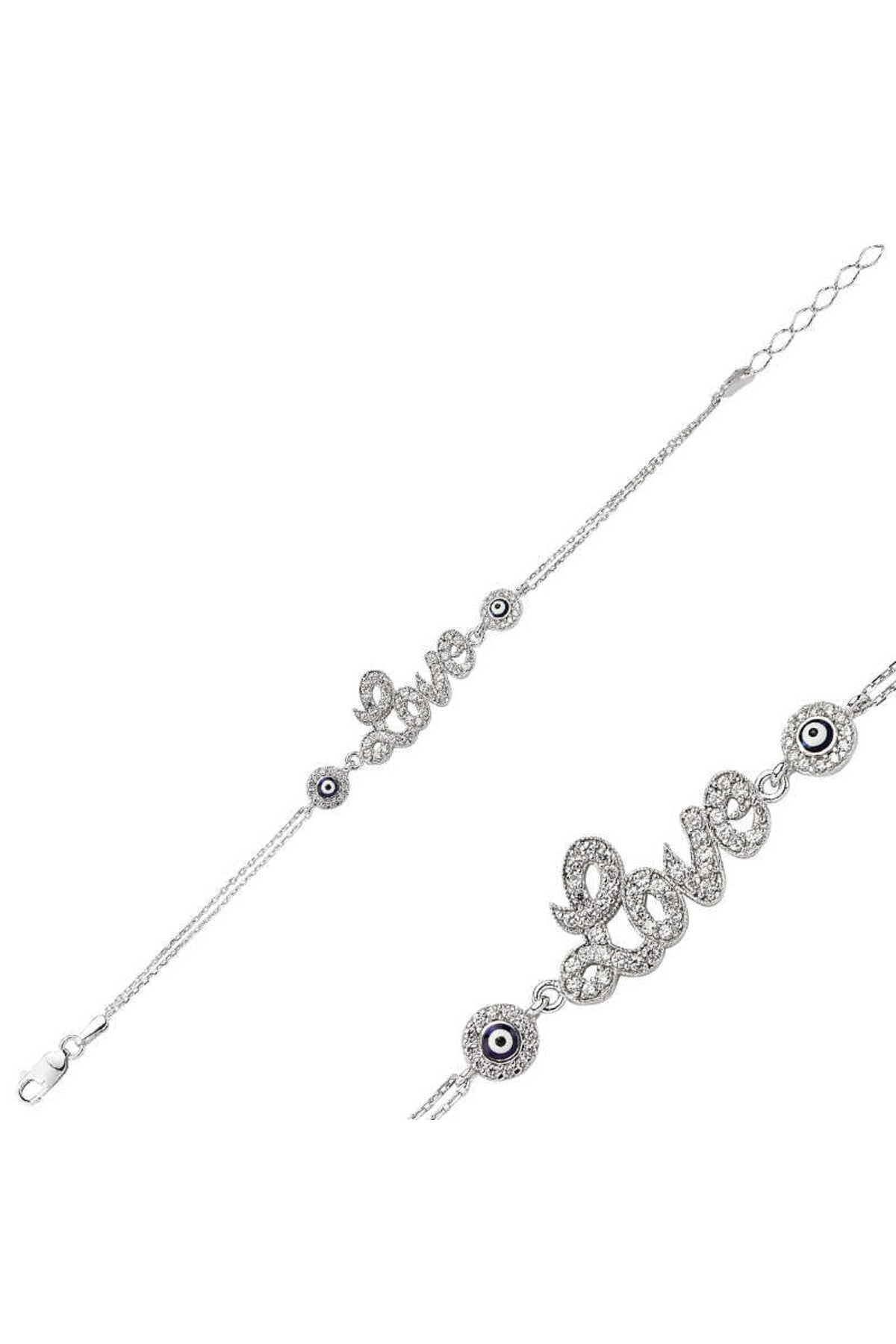 Gümüş Love  Bileklik  BR0460146MR