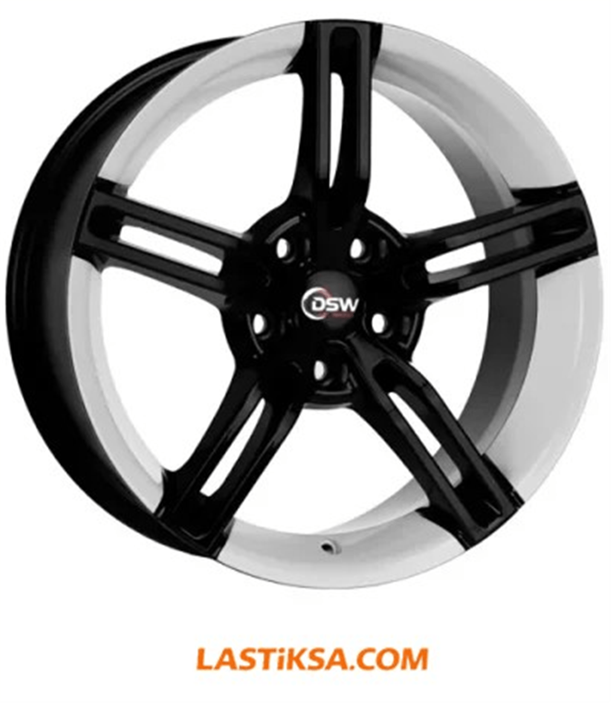 5X120 7.5X17 RC-1186 ET35 73.1 BLACK/WHITE